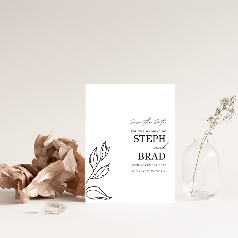 Wedding Save the Date template