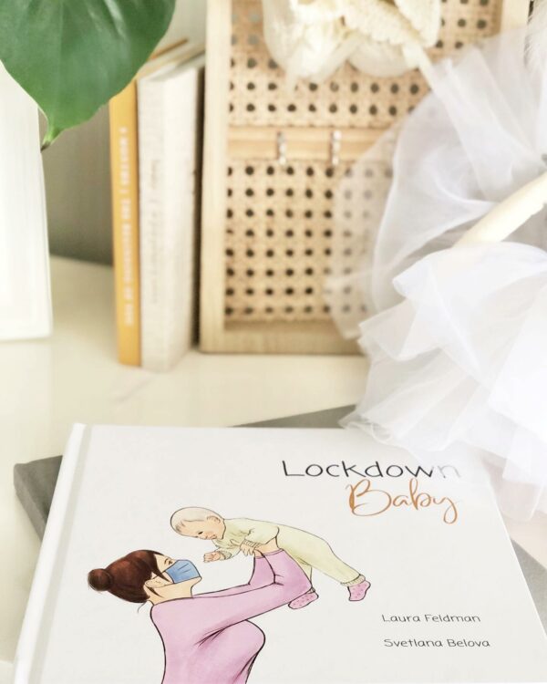 Lockdown Baby Book Photo